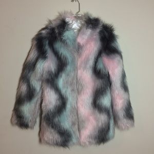 Cat & Jack Faux Fur Coat